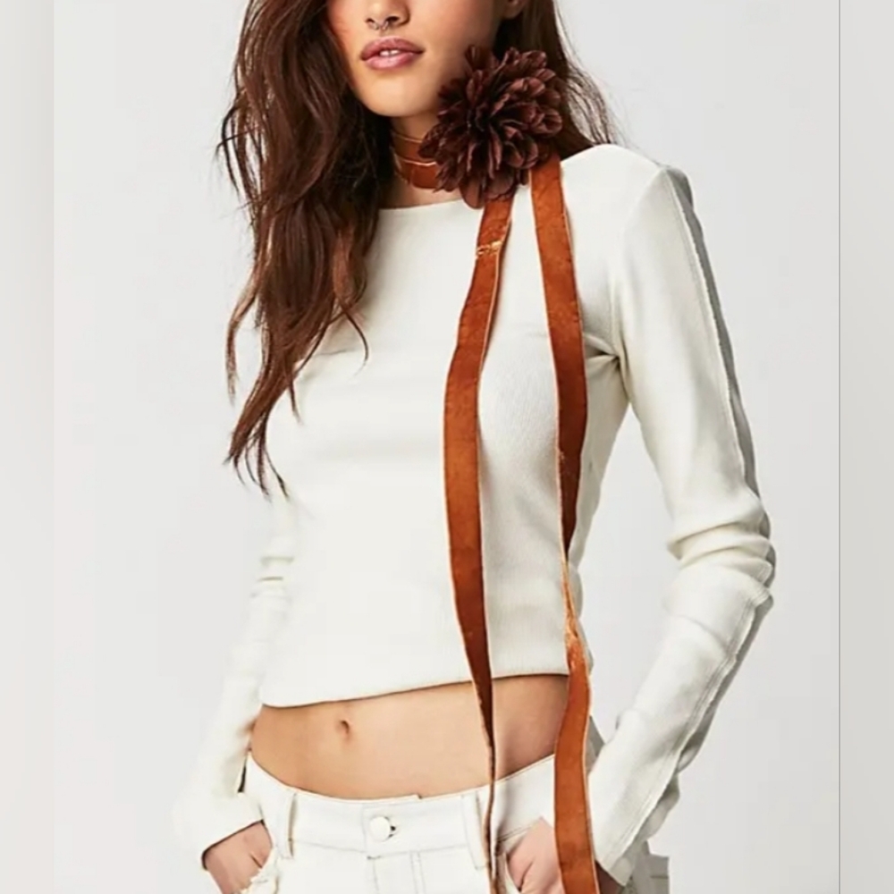 Free People Melody Choker/Expresso